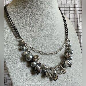 Simply Vera Wang Metallic Beaded Necklace